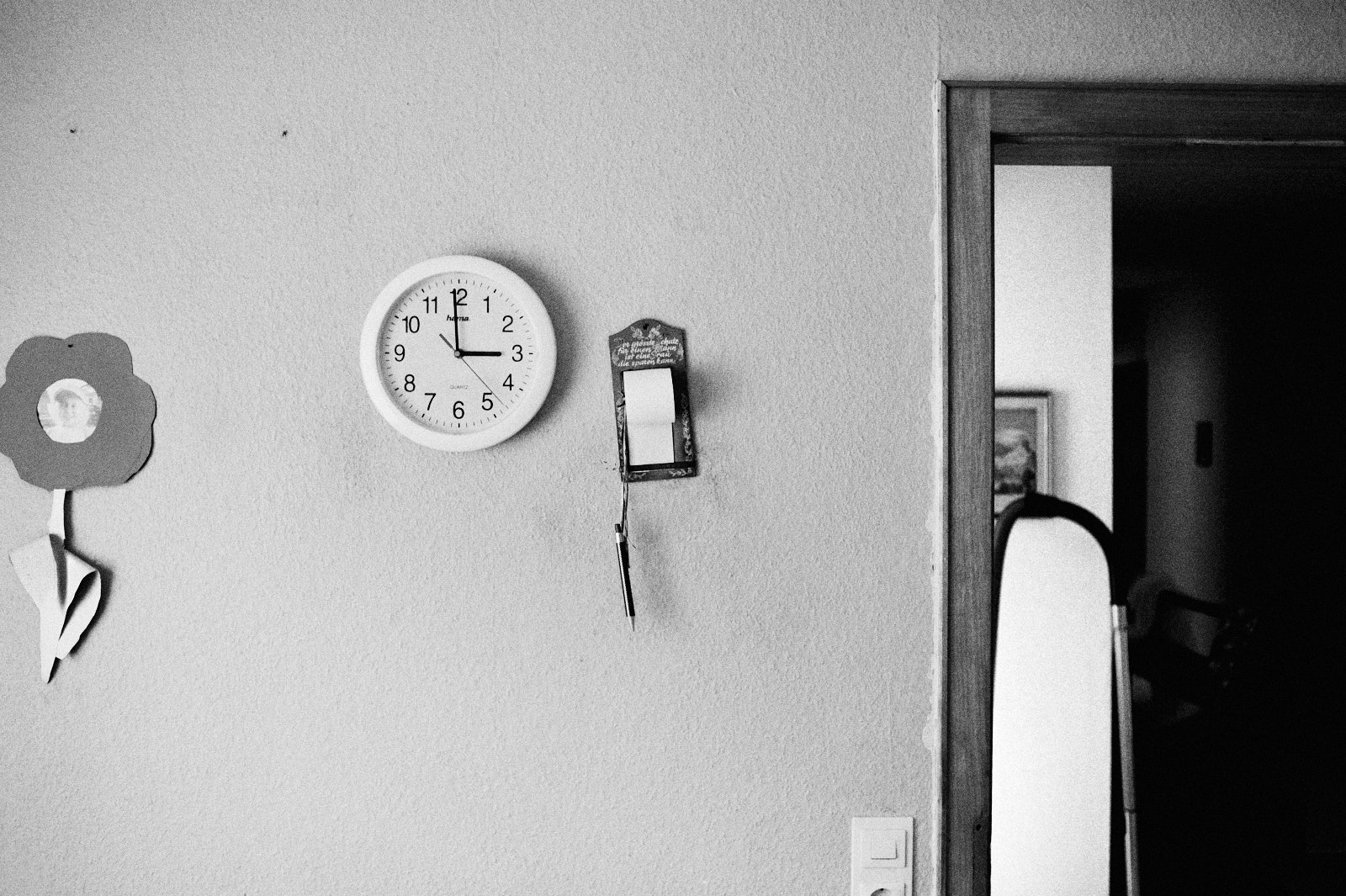 Diesen Einkausfzettel hängt dort schon immer